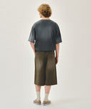 M BERMUDA DENIM PANTS IN BROWN image 5
