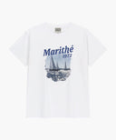 AEROCOOL VACANCE GRAPHIC TEE IN WHITE image 9