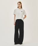 DOODLE BEAR TEE IN WHT/ BEG image 5