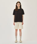 VINTAGE LOGO TYPO TEE IN BROWN image 5