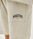 KIDS RAGLAN HALF SWEAT SET-UP IN OATMEAL image 5