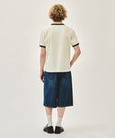 M BERMUDA DENIM PANTS IN BLUE image 5