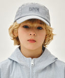 KIDS CLASSIC LOGO NYLON CAMP CAP IN NAVY image 5