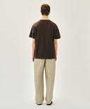 M CURVED CHINO PANTS IN BEIGE image 5