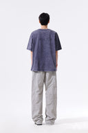 VINTAGE WASHED POCKET TOP FOR MEN IN CHARCOAL GREY image 8