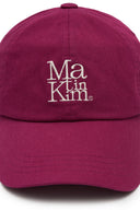 MATIN BLOCK LOGO BALL CAP IN VIOLET image 4