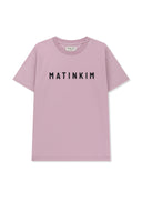 APPLIQUE FELT LOGO TOP IN PINK