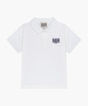 KIDS SMALL CLASSIC LOGO PK TEE IN WHITE image 6