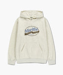 VINTAGE STAMP GRAPHIC HOODIE (BRUSHED) IN OATMEAL image 6
