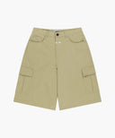 M CARGO HALF PANTS IN BEIGE image 6