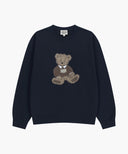 [REGEN] DOODLE BEAR SWEATSHIRT IN NAVY image 6