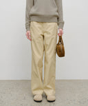 CLASSIC LOGO SQUARE SUEDE MINI TOTE BAG IN CAMEL image 6