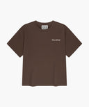 KIDS BACK GRAPHIC OVERSIZED TEE IN BROWN image 6