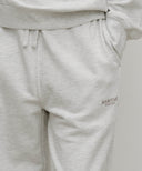 REGULAR LOGO SWEAT SET-UP IN LIGHT HEATHER GREY image 6