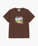 W AEROCOOL RESORT GRAPHIC TEE IN BROWN image 6