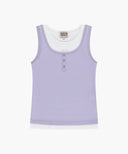 W LAYERED SLEEVELESS IN LAVENDER image 6