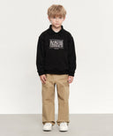 KIDS CLASSIC LOGO COLLAR SWEATSHIRT IN NAVY image 5