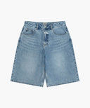 M BERMUDA DENIM PANTS IN LIGHT BLUE image 12