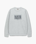 CLASSIC LOGO SWEATSHIRT IN LIGHT HEATHER GREY image 12