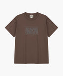 CLASSIC LOGO TEE IN BROWN image 6