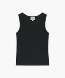 W REGULAR LOGO SLEEVELESS IN LIGHT PINK image 6