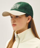 CLASSIC LOGO 6PANEL COLOR BLOCK CAP IN BEIGE image 6