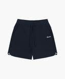W LACE DETAIL SWEAT SHORTS IN NAVY image 6
