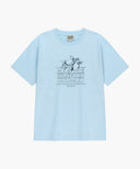 AEROCOOL LEMON CLASSIC LOGO TEE IN ICE BLUE image 6