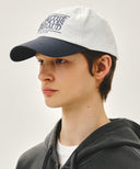 CLASSIC LOGO 6PANEL COLOR BLOCK CAP IN DARK GRAY image 6