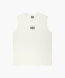 SORONA COOL SMALL CLAASIC LOGO SLEEVELESS IN IVORY