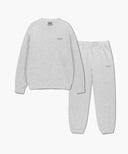 REGULAR LOGO SWEAT SET-UP IN LIGHT HEATHER GREY image 7