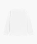 DOODLE CLASSIC LOGO LONG SLEEVE TEE IN WHITE image 7