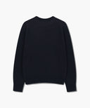 ARGYLE JQD KNIT PULLOVER IN NAVY image 7