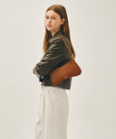 REGULAR LOGO MINI PEANUT BAG IN BROWN image 9