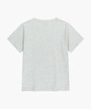 W CLASSIC LOGO TEE IN CREAM image 7