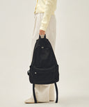CLASSIC LOGO LIGHT BACKPACK IN BLACK image 7