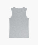 W RIBBON CLASSIC LOGO SLEEVELESS IN HEATHER GREY image 7