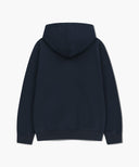 VINTAGE STAMP GRAPHIC HOODIE (BRUSHED) IN NAVY image 7