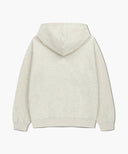 CREST CRACK LOGO OVERSIZED HOODIE IN OATMEAL image 7