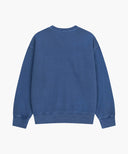 OUTLINE CLASSIC LOGO DYEING OVERSIZED SWEATSHIRT IN BLUE image 7