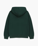 CREST CRACK LOGO OVERSIZED HOODIE IN DARK GREEN image 7