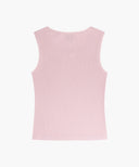 W LACE DETAIL SLEEVELESS IN PINK image 7