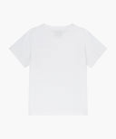 KIDS DOODLE CLASSIC LOGO POCKET POINT TEE IN WHITE image 7