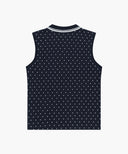 W SMALL CLASSIC LOGO PK COLLAR SLEEVELESS IN DOT image 7