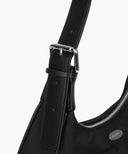 REGULAR LOGO 2WAY HOBO BAG IN BLACK image 7