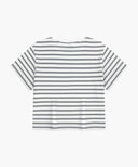 W CLASSIC LOGO CROP TEE IN DARK NAVY image 7