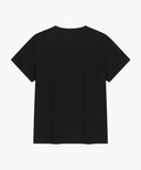W SMALL REGULAR LOGO TEE IN BLACK image 7