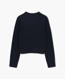 MARITHÉ SPORT W M+FG LOGO CROP PULLOVER IN NAVY image 7