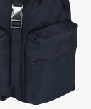 CLASSIC LOGO METAL BUCKLE BACKPACK IN NAVY image 7