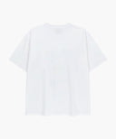 W UNICORN GRAPHIC OVERSIZED TEE IN WHITE image 7